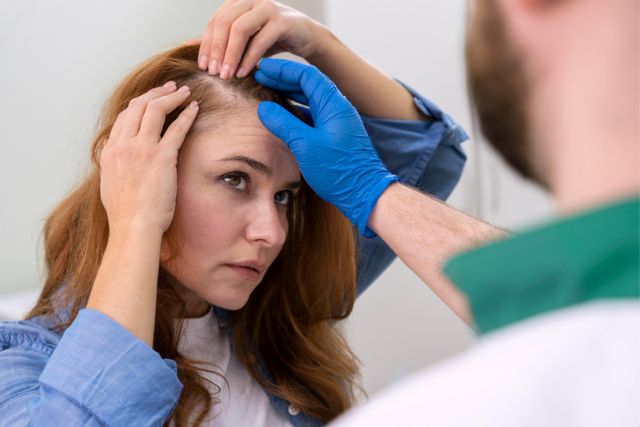 caida del cabello por infeccion  