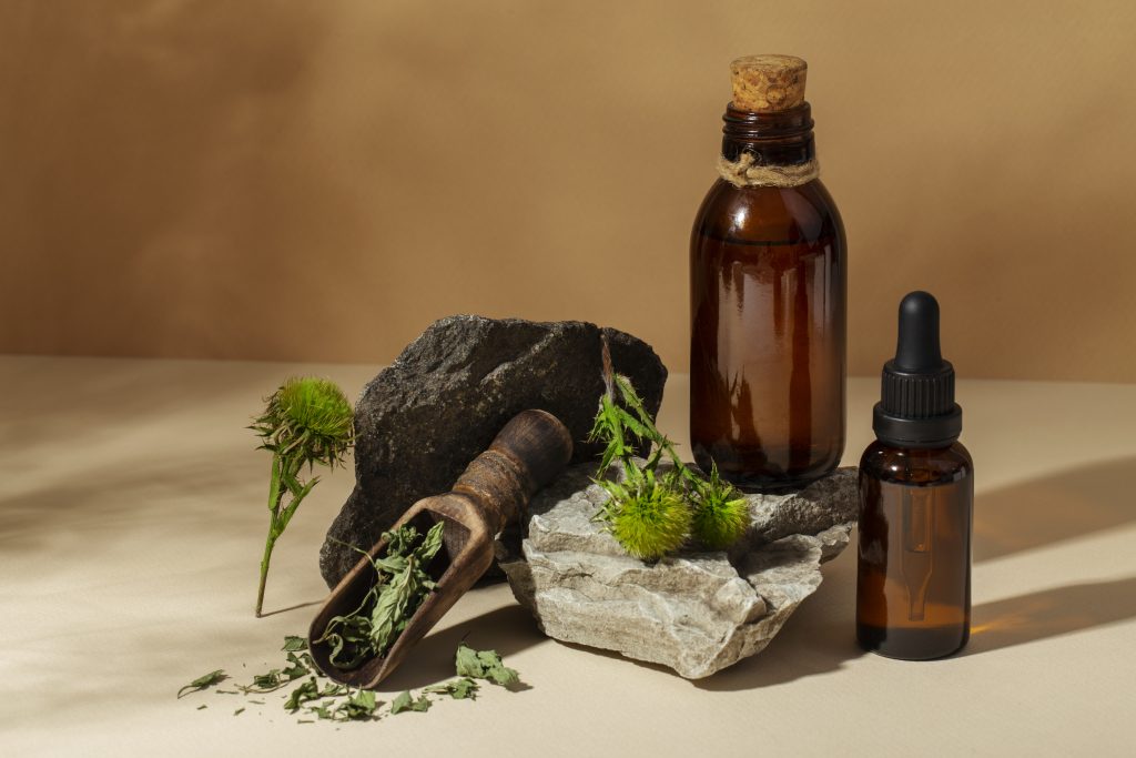 aceite del árbol del té para cuero cabelludo con grasa
