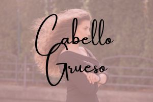 cabello grueso