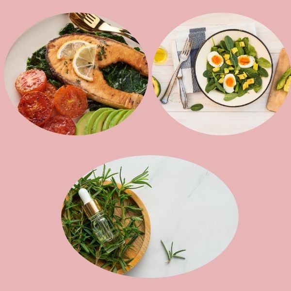 alimentos para prevenir la caída del cabello con los cabios de estación